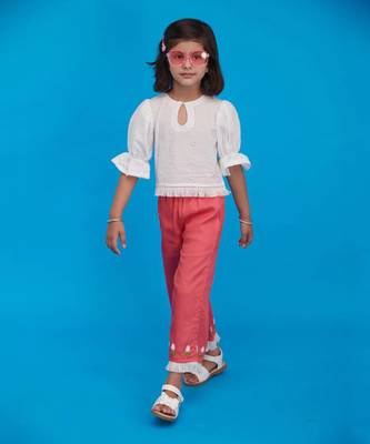 Flamingo Casual Top and Palazzo 1