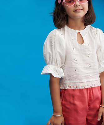 Flamingo Casual Top and Palazzo 3