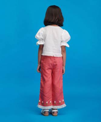 Flamingo Casual Top and Palazzo 4