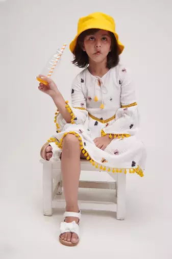 Butterflies Casual Wear Dress