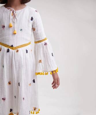 Butterflies Casual Wear Dress 3