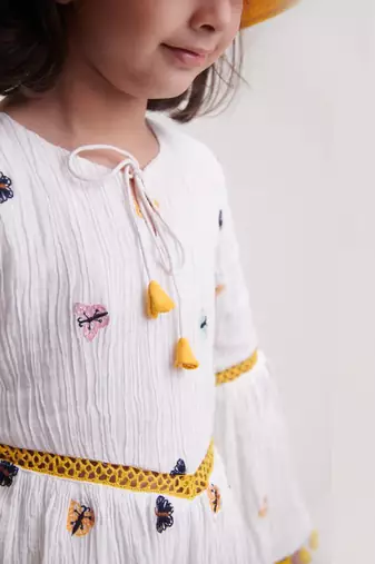 Butterflies Casual Wear Dress