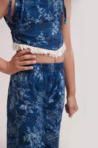 Denim Dazzel Casual Set