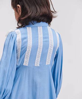 Marshmallow Shirt Dress Causal 4