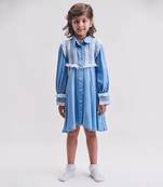 Marshmallow Shirt Dress Causal
