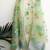 Organza hand painted Light green women duppatta with gota & sequins work