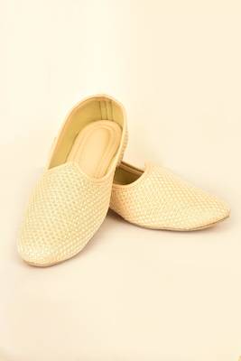 Beige Woven Mojaris 2