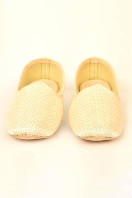 Beige Woven Mojaris 4