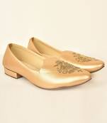 Gold Embroidered Mojaris