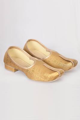 Gold Brocade Jutti 3