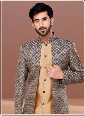 Designer Function Wear Heavy Indo Western Set 2