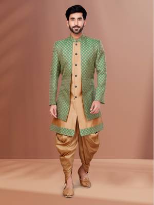 Designer Function Wear Heavy Indo Western Set 2