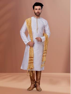 Designer Function Wear Kurta Pyjama Set 1