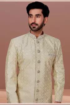 Designer Wedding Wear Heavy Sherwani