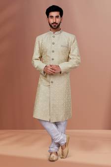 Designer Wedding Wear Heavy Sherwani