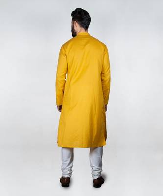 Blue Goggles Embroidery With Pintux Kurta Set 4