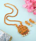 Gold Plated Temple Necklace Sets