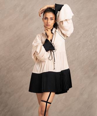 Beige & Black Harlow Dress 6