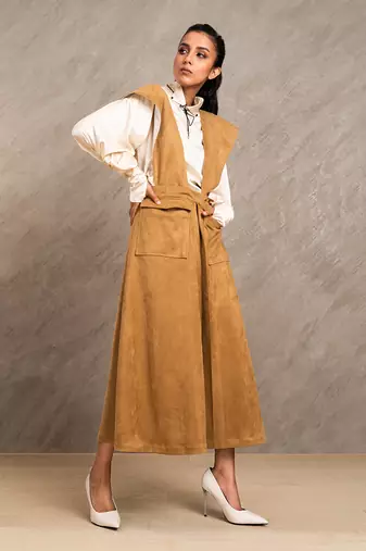 Tan Harmon Dress