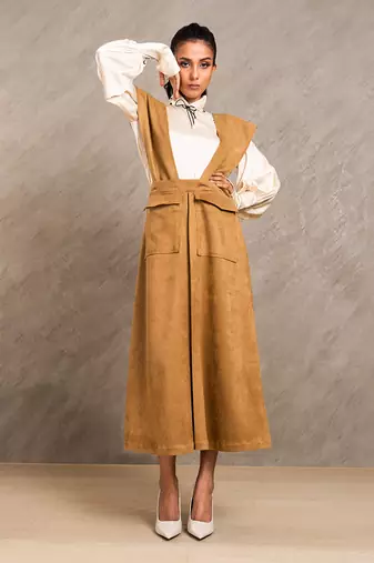 Tan Harmon Dress