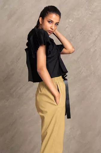 Black Zoe Top