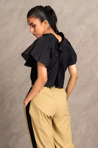 Black Zoe Top