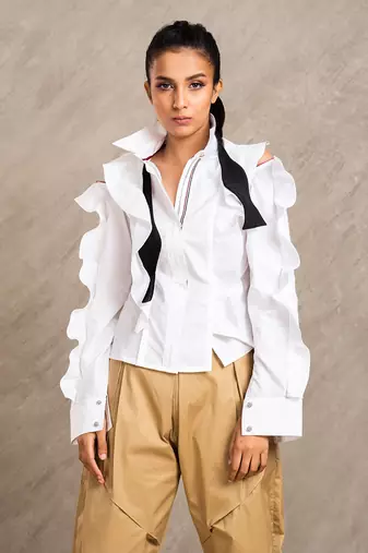 White Bonnie Shirt