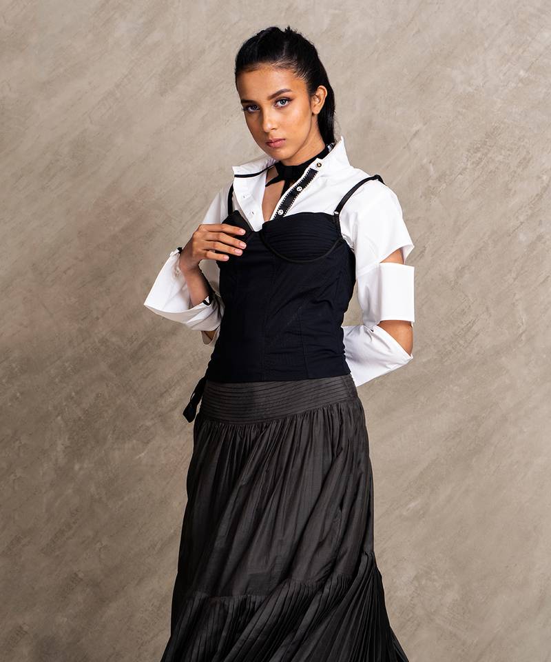 White Astrid Jr Shirt