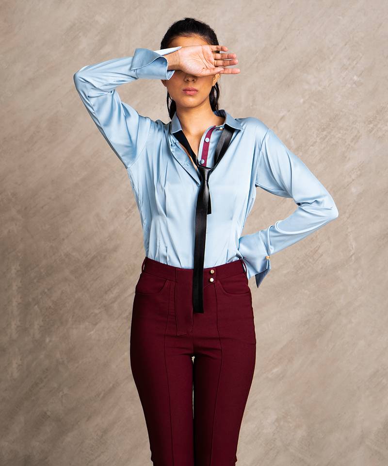 Light Blue Grace Shirt