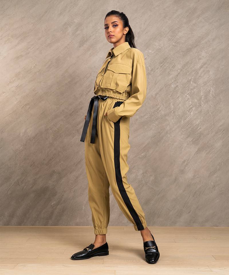 Khaki Lara Short Jacket