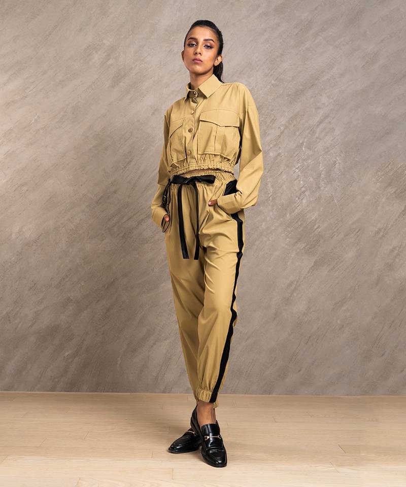 Khaki Lara Short Jacket