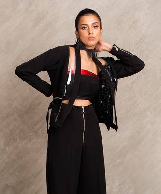 Black Ruth Blazer Jacket 5