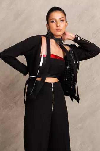 Black Ruth Blazer Jacket