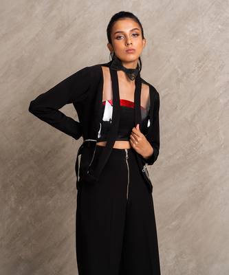 Black Ruth Blazer Jacket 6