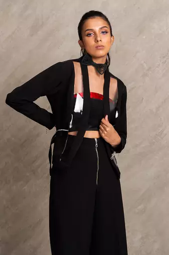 Black Ruth Blazer Jacket