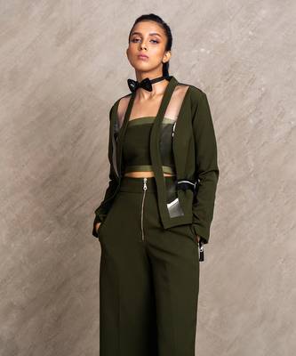 Forest Green Ruth Blazer Jacket 4