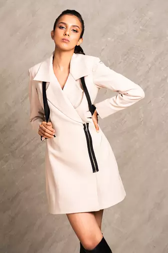Beige  Kartini Long Jacket