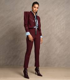 Wine Red Roxy Jacket