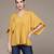 Yellow Kimono Top