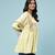 Yellow Kurti with Thread Embroidery
