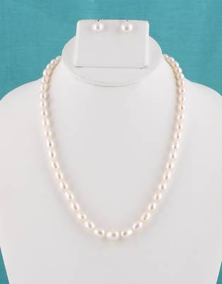 Real Natural Hyderabadi pearls Set 1