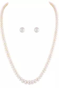 Real Natural Hyderabadi pearls Set