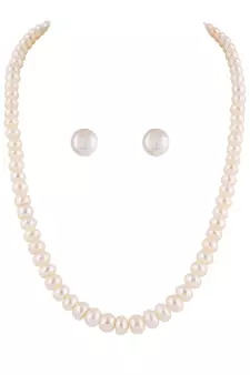 Real Natural Hyderabadi pearls Set