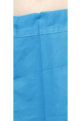 Sky Blue Women's Cotton Plain Stitched Inskirt Saree Petticoats 5