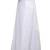 White Women's Cotton Plain Stitched Inskirt Saree Petticoats