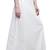 White Women's Cotton Plain Stitched Inskirt Saree Petticoats