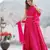Women Pink Viscose Rayon Lehenga Choli Dupatta