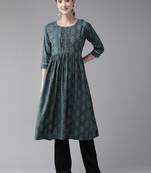 Rama printed cotton ethnic-kurtis