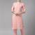 Pink printed cotton salwar