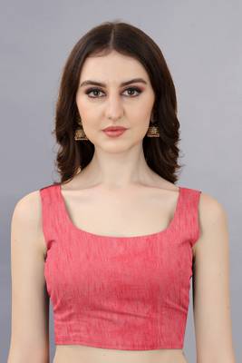 Pink Printed Georgette Saree With Blouse 6